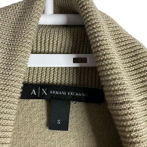 Armani Exchange Women’s Soft Tan Turtleneck Sweater - Picture 5 of 9